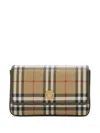 Burberry Hampshire Crossbody Bag In Brown