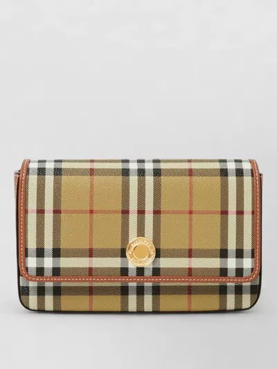 Burberry Hampshire Mini Check Crossbody Bag Satchel