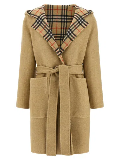 BURBERRY BURBERRY 'HAMPSHIRE' REVERSIBLE COAT