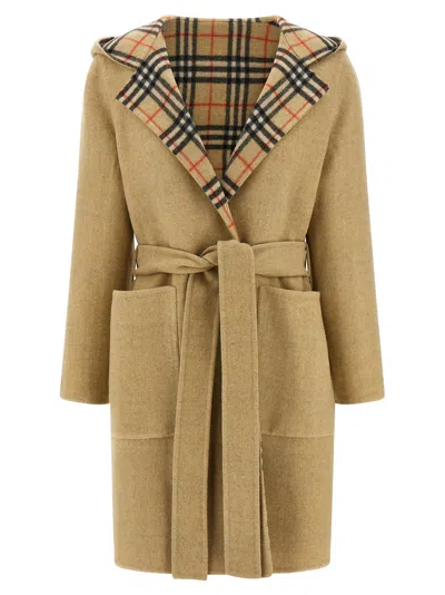 BURBERRY BURBERRY 'HAMPSHIRE' REVERSIBLE COAT