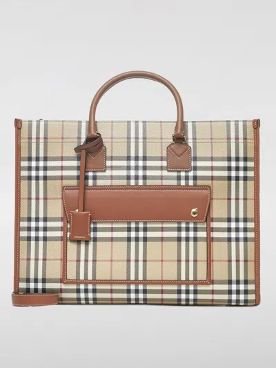 Burberry Handbag  Woman Color Brown