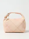 Burberry Medium Peg Duffle Shoulder Bag In Pink