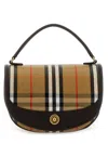 Burberry Women Embroidered Canvas Highlands Handbag