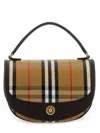 Burberry Women Embroidered Canvas Highlands Handbag
