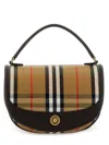 Burberry Women Embroidered Canvas Highlands Handbag