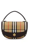 Burberry Embroidered Canvas Highlands Handbag