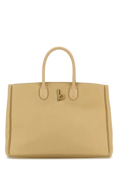Burberry Handbags In Beige O Tan