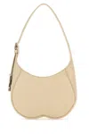 Burberry Sand Leather Small Chess Shoulder Bag In Beige O Tan