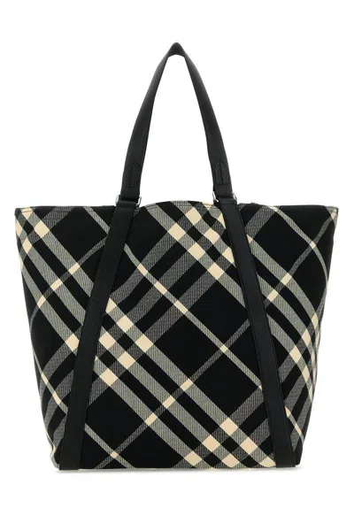 Burberry Handbags In Blackcalico
