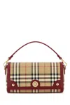 Burberry Printed Canvas Note Handbag In Multi