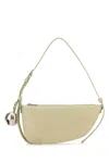 Burberry Light Green Shield Mini Shoulder Bag In Pink
