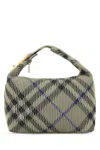 Burberry Women Embroidered Nylon Mini Peg Handbag In Printed