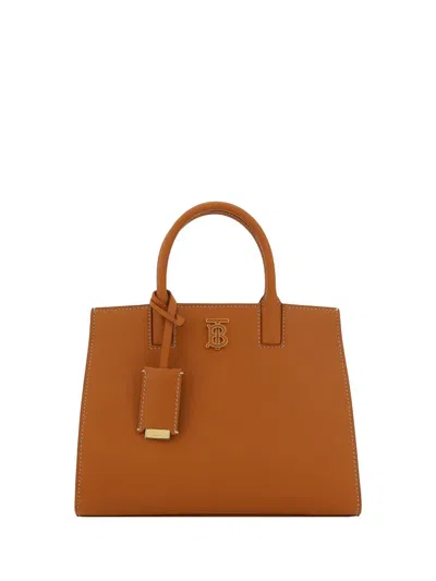 Burberry Handbag  Woman Color Brown In Warm Russet Brown