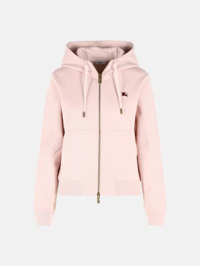 Burberry 'harley' Pink Cotton Sweatshirt