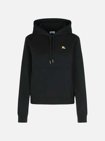 Burberry 'harriet' Black Cotton Sweatshirt