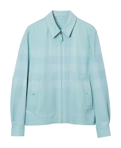BURBERRY HARRINGTON CHECK-PRINT REVERSIBLE JACKET