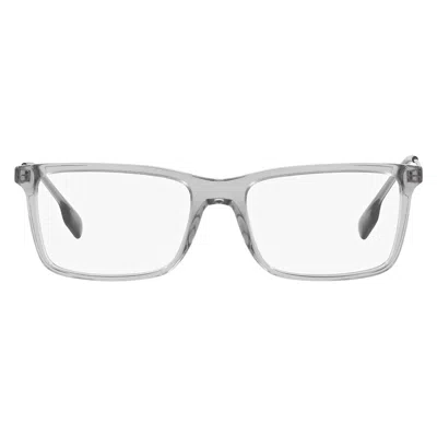 Burberry Harrington Demo Rectangular Men's Eyeglasses Be2339 3028 55 In Silver