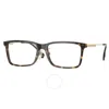 Burberry Harrington Demo Rectangular Men's Eyeglasses Be2339f 3002 55