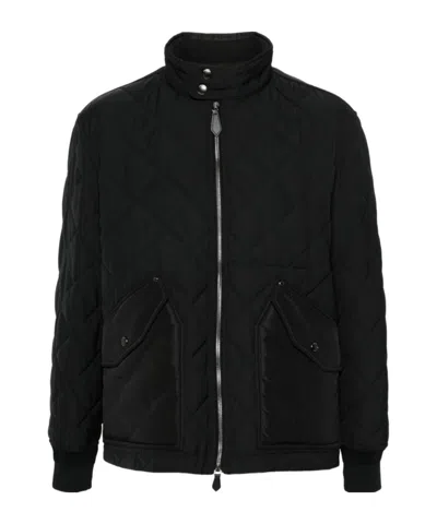 Burberry Harrington Jacket In Black