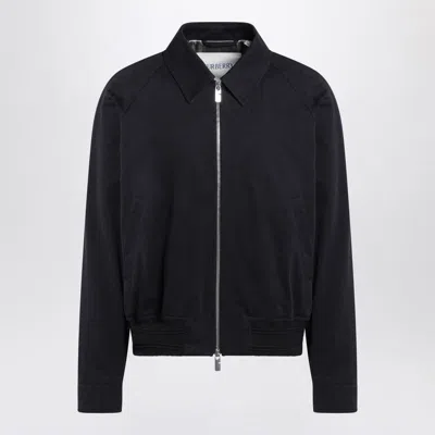BURBERRY BURBERRY HARRINGTON JACKET NAVY IN
