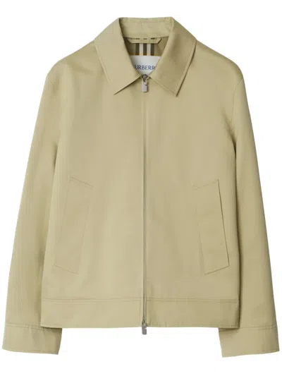 Burberry Harrington Shirt Jacket In Multi