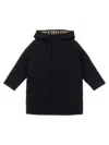 Burberry Harrison Coat In Blue