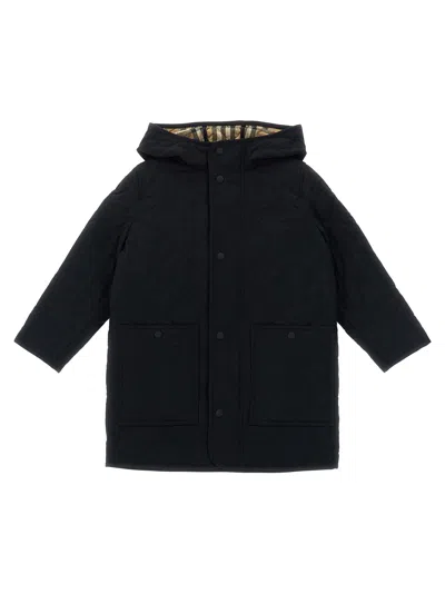 Burberry Harrison Coat In Black