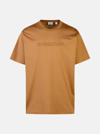 Burberry Harriston T-shirt In Beige