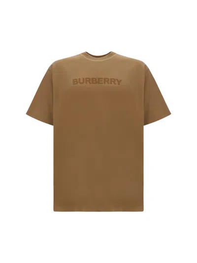 Burberry Harriston T-shirt In Brown