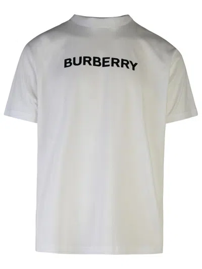 Burberry Harriston White Cotton T-shirt