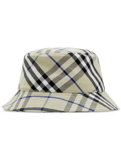 Burberry Hats In Gray