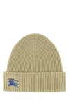 Burberry Ekd Beanie Hat In Green