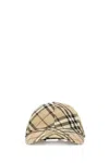 Burberry Embroidered Canvas Baseball Cap In Multi