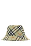 Burberry Women Printed Polyester Bucket Hat In Neutral
