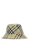 Burberry Check Bucket Hat In Printed