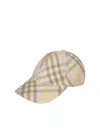 Burberry Casquette In Beige