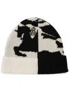 Burberry Ekd Cashmere Blend Beanie In Multi