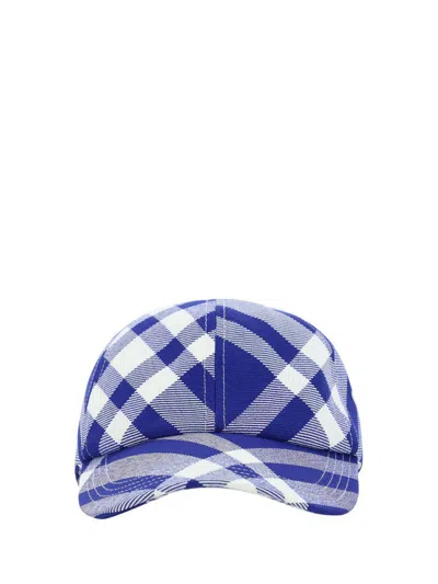 Burberry Hats In Blue