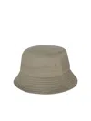 Burberry Ekd Sage Green Bucket Hat In Green