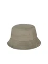Burberry Ekd Sage Green Bucket Hat In Green