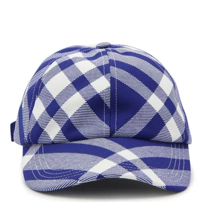 Burberry Check Cap In Knight Ip Check