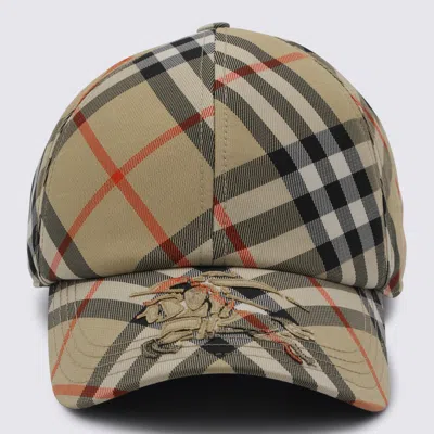 Burberry Hats Light And Natural In Brown