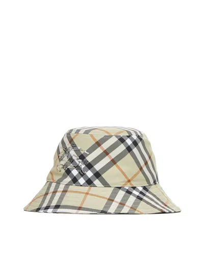 Burberry Hat In Light Sage