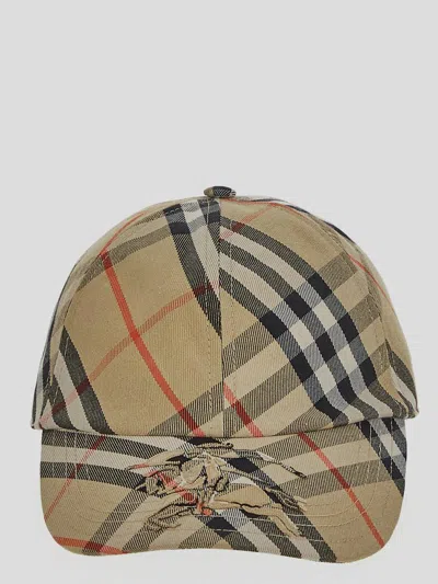 Burberry Hats In Sand