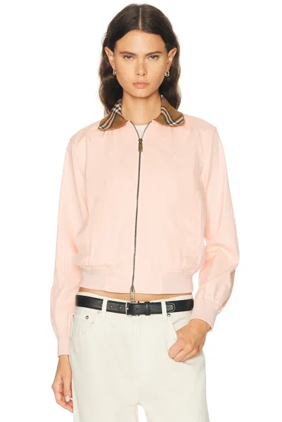 Burberry Hayfield Jacket In Pink