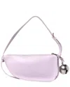 Burberry Haze Calfskin Leather Mini Shield Sling Bag (authentic Pre-loved) In Purple