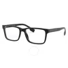 Burberry Heath Demo Square Men's Eyeglasses Be2320 3862 53