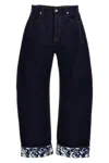 Burberry Japanese Denim Baggy Jeans In