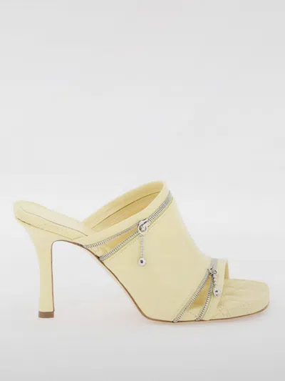 Burberry Heeled Sandals  Woman Color Yellow