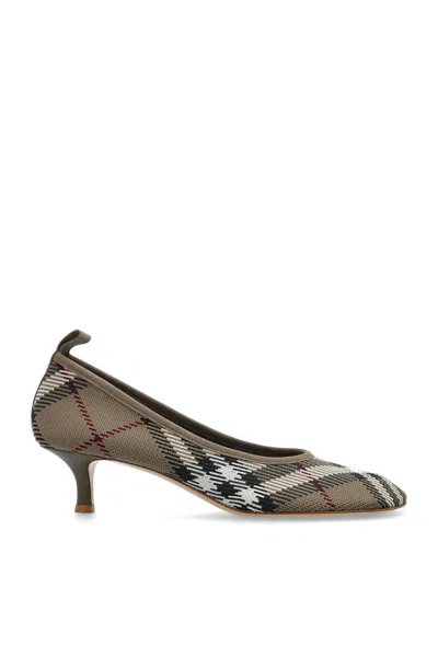Burberry Heeled Shoes Baby In Brush Ip Check